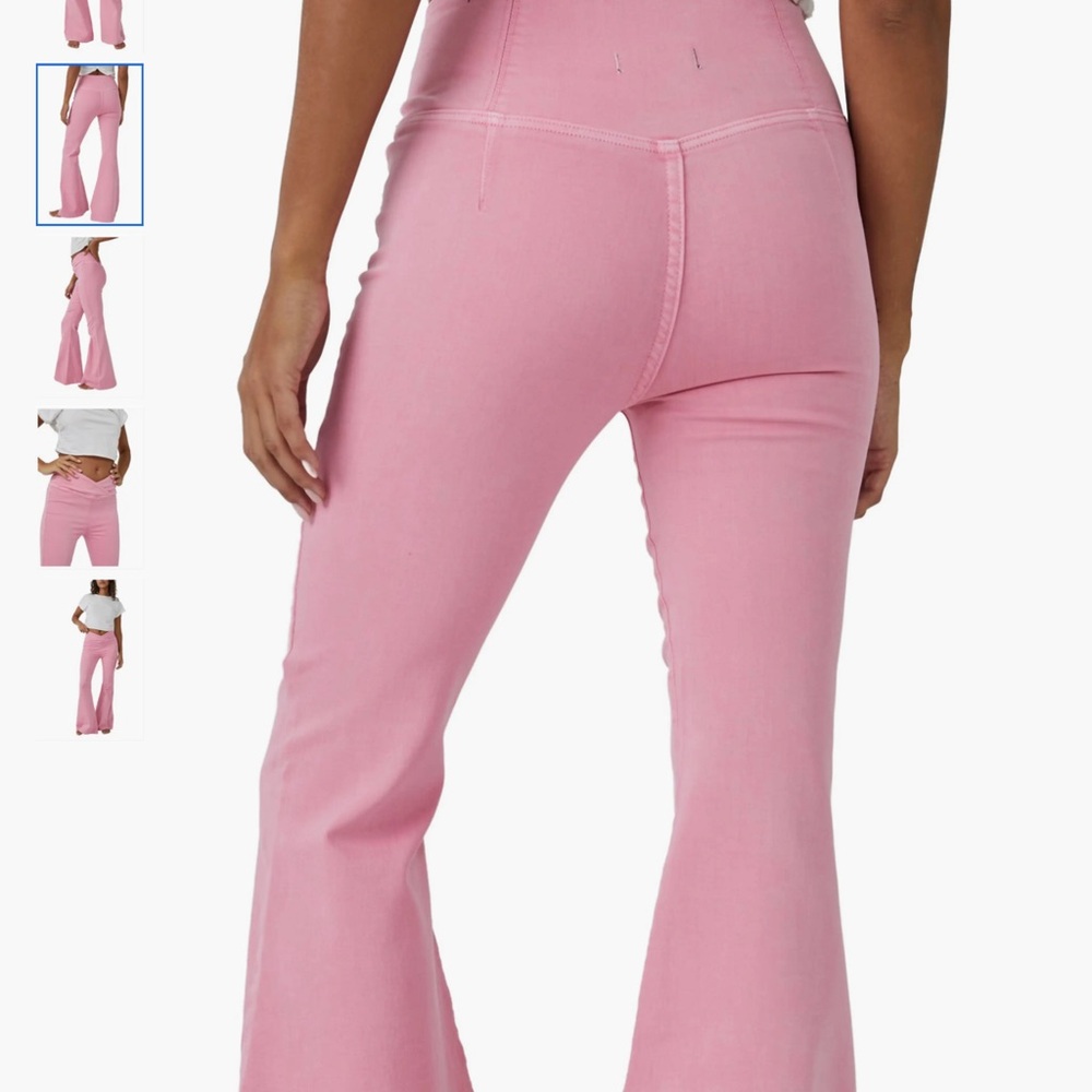 Free People Blush Flare Pants